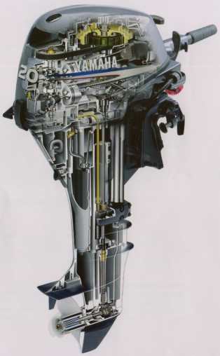 Лодочный мотор Yamaha F 20 B